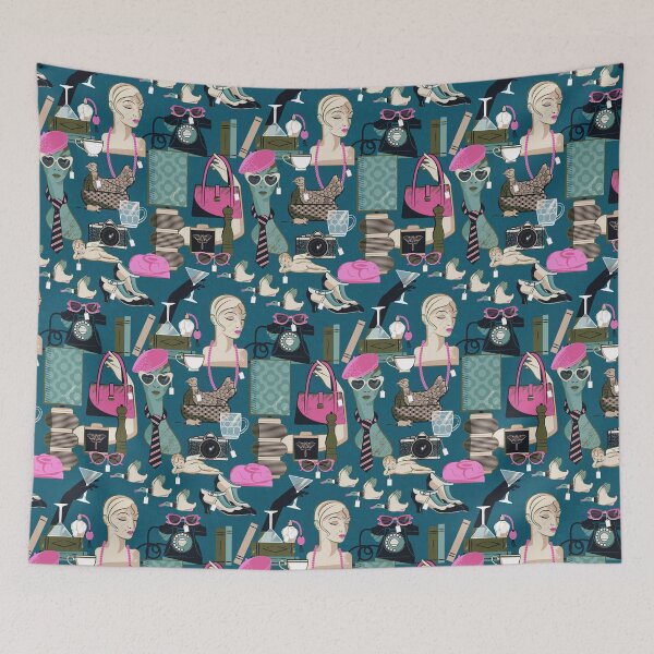 Item preview, Vintage Thrift Shop Treasures - Pink designed and sold by appleyards.