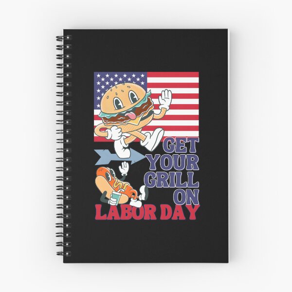 Item preview, Get Your Grill On Labour Day (burger & hotdog) designed and sold by EmillyDiasSilva.