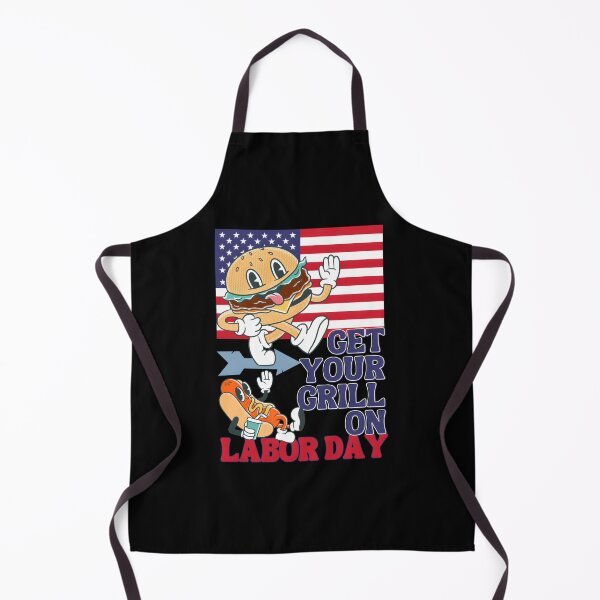 Item preview, Get Your Grill On Labour Day (burger & hotdog) designed and sold by EmillyDiasSilva.