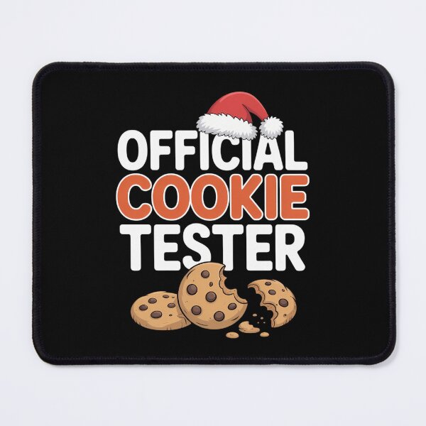 Item preview, Official Cookie Tester Baker Christmas Santa Hat Xmas Pajama designed and sold by LunaCrazeArt.