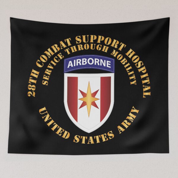 Item preview, Army - 28th Combat Support Hospital Airborne - US Army X 300 designed and sold by Military Insignia Products.