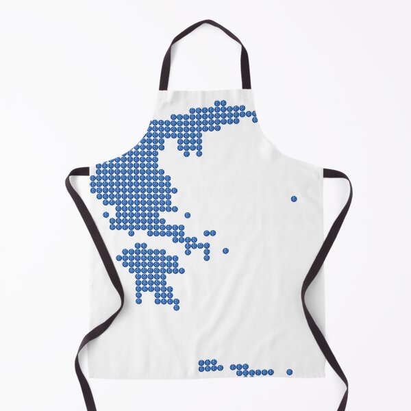 Item preview, Blue Rhinestone Greece designed and sold by TheIconSmith.