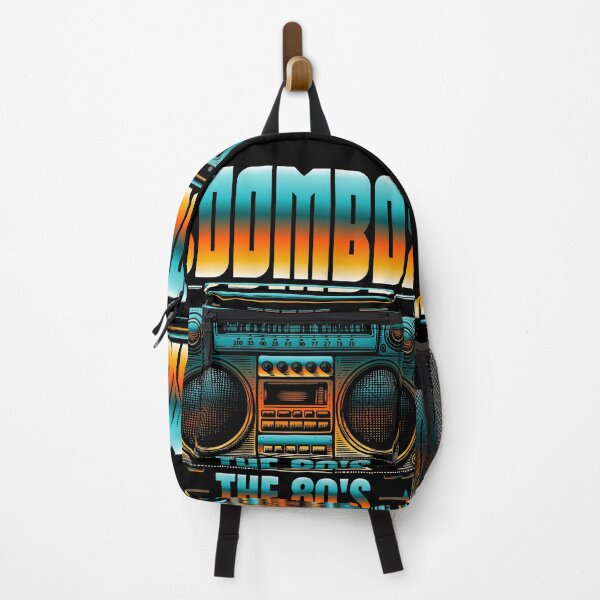Item preview, Retro 80s Boombox Cassette Player The 80's Design designed and sold by WHITE FLAME PRINTS.
