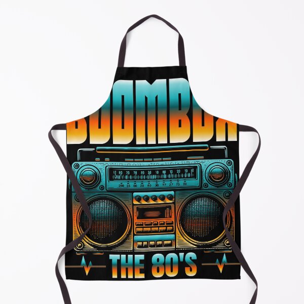Item preview, Retro 80s Boombox Cassette Player The 80's Design designed and sold by WHITE FLAME PRINTS.