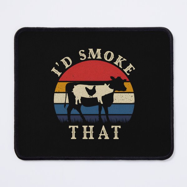 Item preview, I’d Smoke That (sunset badge) designed and sold by EmillyDiasSilva.