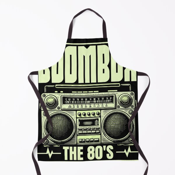 Item preview, Retro 80s Boombox Cassette Player The 80's Design designed and sold by WHITE FLAME PRINTS.