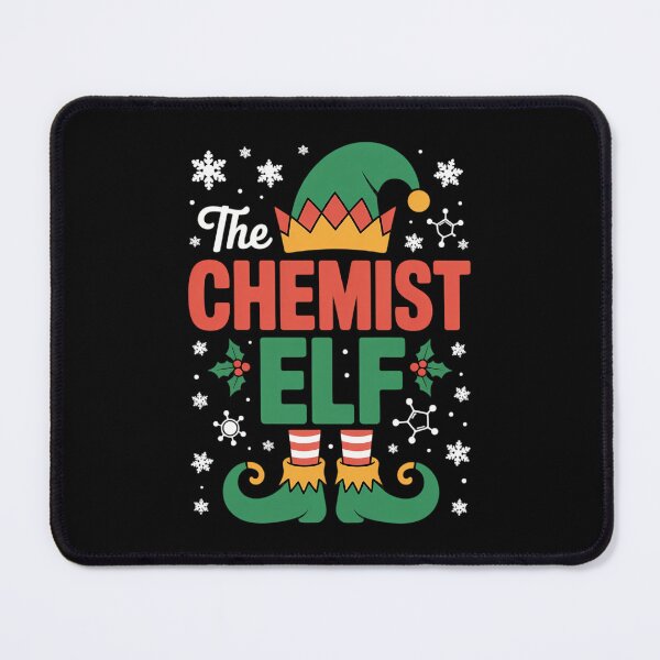 Item preview, The Chemist Elf Christmas Funny Job Team Matching Parties designed and sold by LunaCrazeArt.