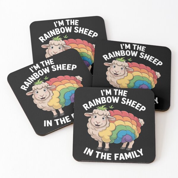 Item preview, I'm The Rainbow Sheep In The Family Lgbtq Pride  designed and sold by MonsterBuddiess.