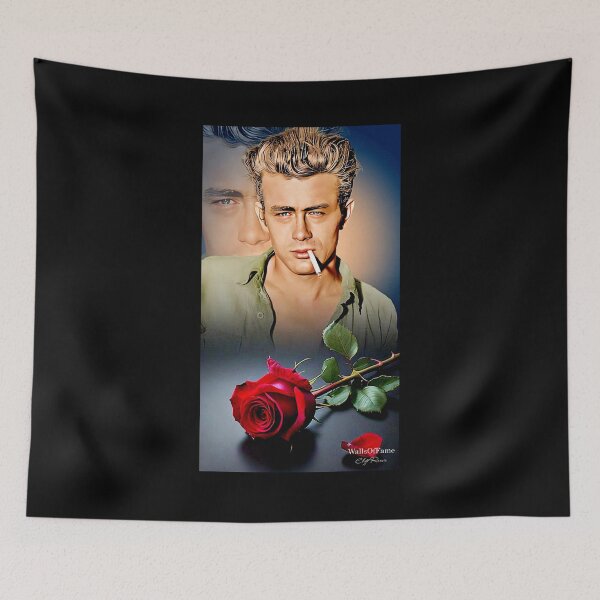 Item preview, James Dean Rose Tribute Walls Of Fame Aust  Digital Fanart designed and sold by WallsOfFameAust.