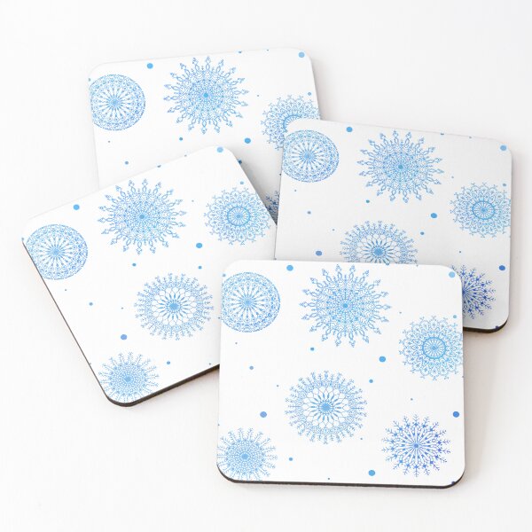Item preview, Blue Snowfall  designed and sold by JaygiesDesign.