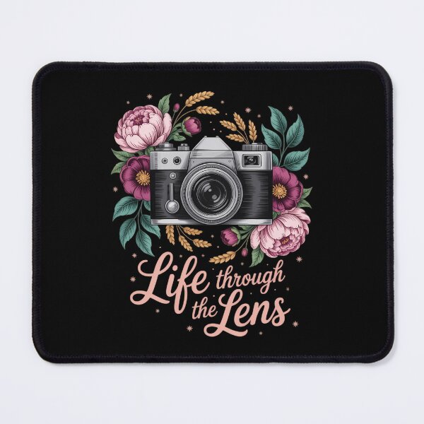 Item preview, Womens Camera Flowers Graphic Photographer Christmas designed and sold by Turbotine.