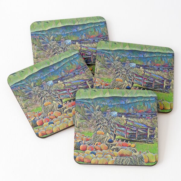 Item preview, Pumpkin Fields designed and sold by tomorrowsart.