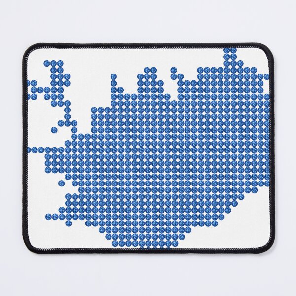 Item preview, Blue Rhinestone Iceland designed and sold by TheIconSmith.