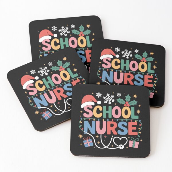 Item preview, School Nurse Christmas Santa Cap Nursing Humor Xmas designed and sold by Turbotine.