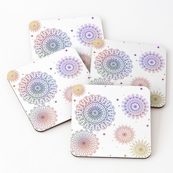 Item preview, Jewel Tone Ombre Snowfall  designed and sold by JaygiesDesign.