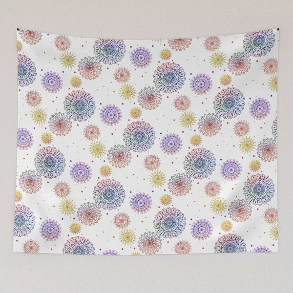 Item preview, Jewel Tone Ombre Snowfall  designed and sold by JaygiesDesign.