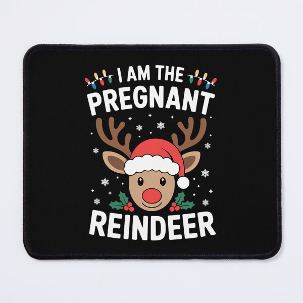 Item preview, 99 Gifts I Am The Pregnant Reindeer Christmas Family Sleeve Crew Neck Modern designed and sold by Turbotine.