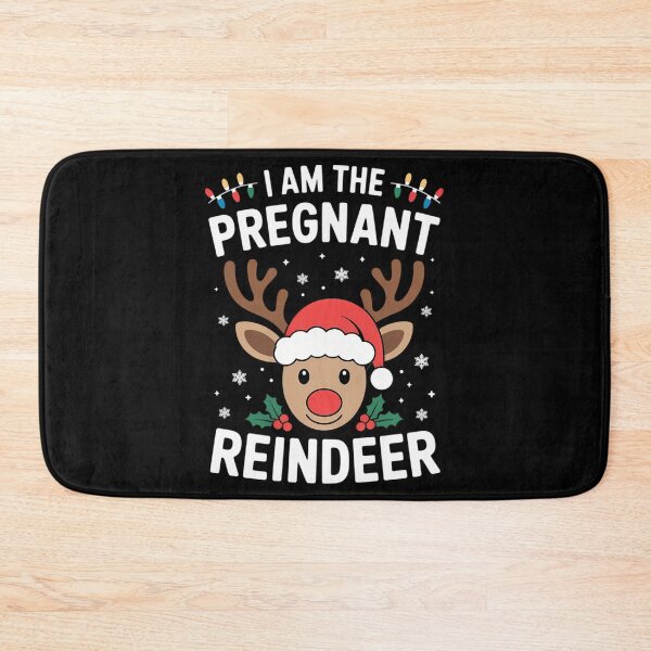 Item preview, 99 Gifts I Am The Pregnant Reindeer Christmas Family Sleeve Crew Neck Modern designed and sold by Turbotine.