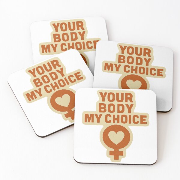Item preview, Your Body My Choice – Feminist Protest Sticker designed and sold by TrendyDesign159.