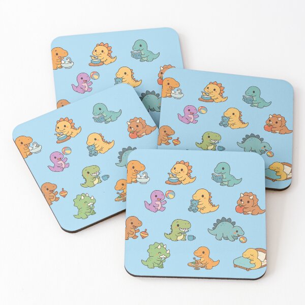 Item preview, Little Dinosaurs – Kawaii Everyday Life designed and sold by Demonfun.