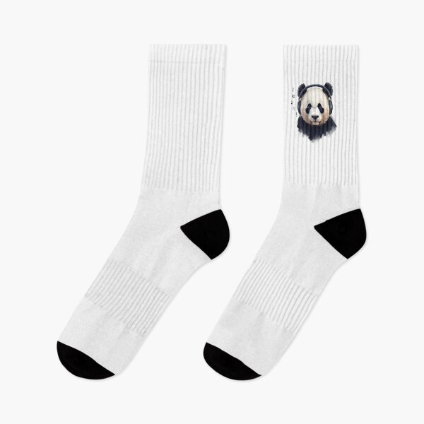 Item preview, Chill Music Panda with Headphones | Cool DJ Animal Vibe designed and sold by ArtCustomDesign.