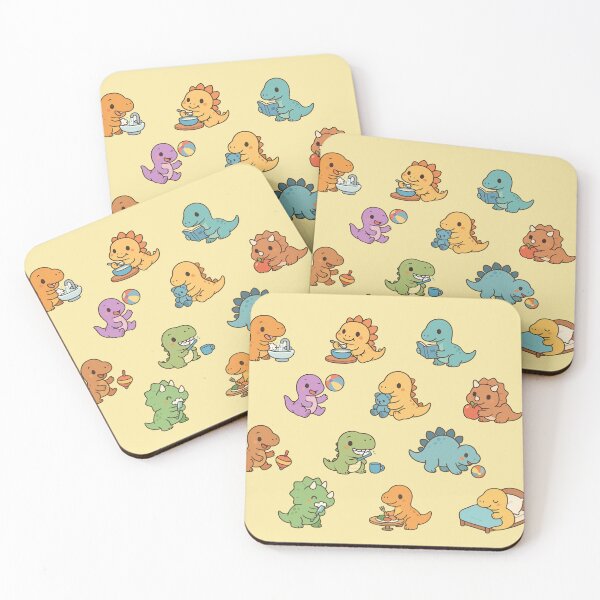Item preview, Little Dinosaurs – Kawaii Everyday Life designed and sold by Demonfun.