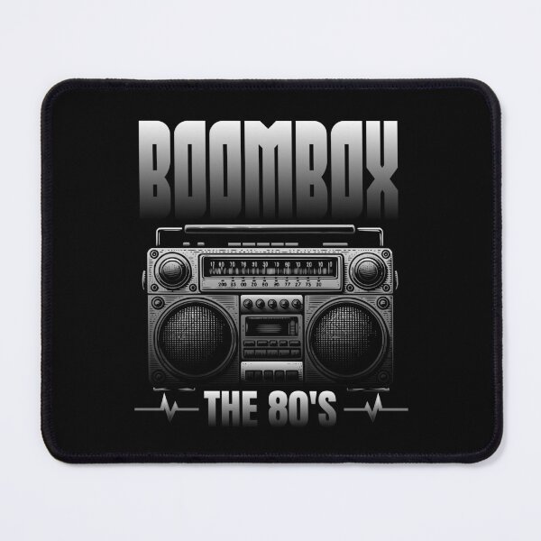 Item preview, Retro 80s Boombox Cassette Player The 80's Design designed and sold by WHITE FLAME PRINTS.