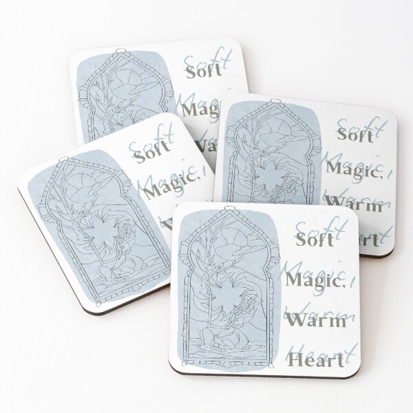 Item preview, Soft Magic Warm Heart – Witchy Blue Window Design designed and sold by DanniDan.