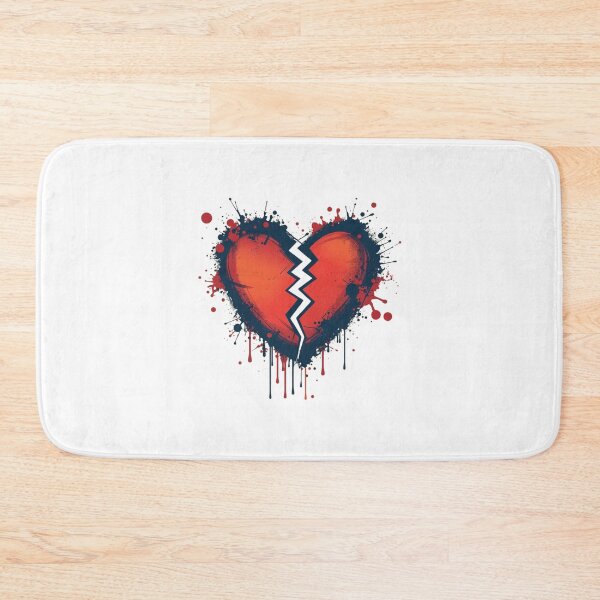 Item preview, Broken Heart – Graffiti Style designed and sold by Kavya Art.