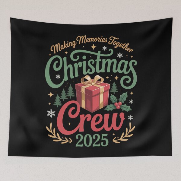 Item preview, Christmas Crew 2025 Making Memories Together Funny Xmas designed and sold by Turbotine.