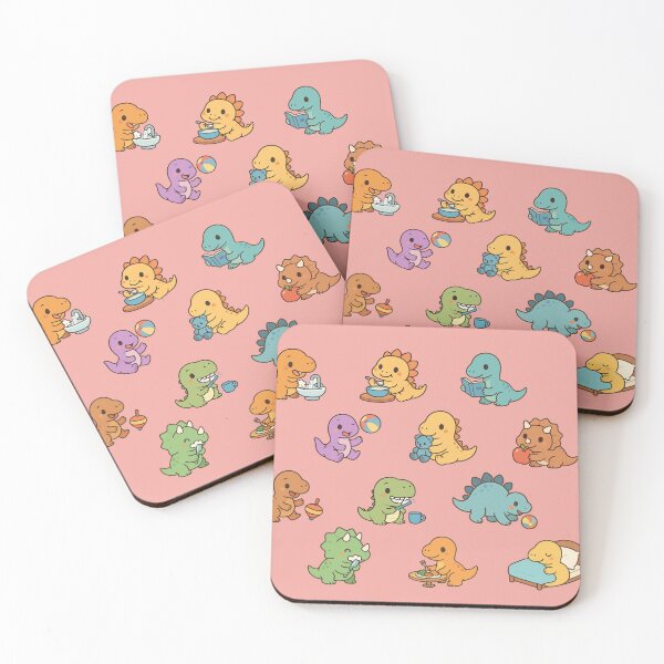 Item preview, Little Dinosaurs – Kawaii Everyday Life designed and sold by Demonfun.