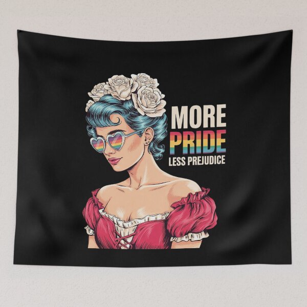 Item preview, More Pride Less Prejudice LGBT Gay Pride Month  designed and sold by GGrizeldaRivas.