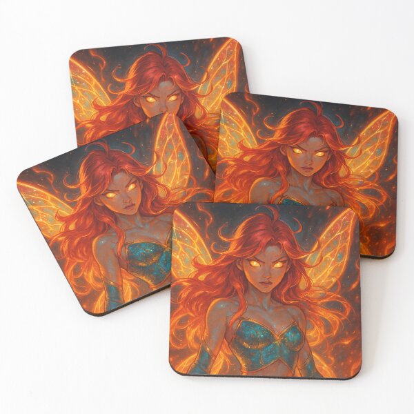 Item preview, Bloom – Dragon Flame Fairy designed and sold by WitchPrint.