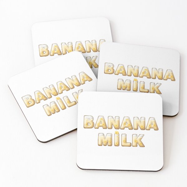 Item preview, Golden Fruit Banana milk lettering designed and sold by stereonut.