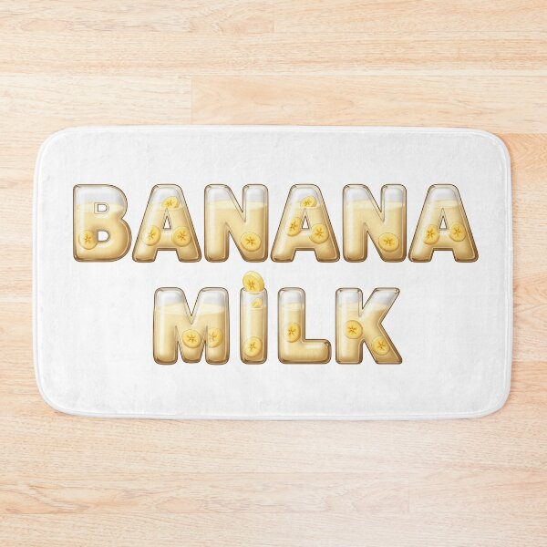 Item preview, Golden Fruit Banana milk lettering designed and sold by stereonut.