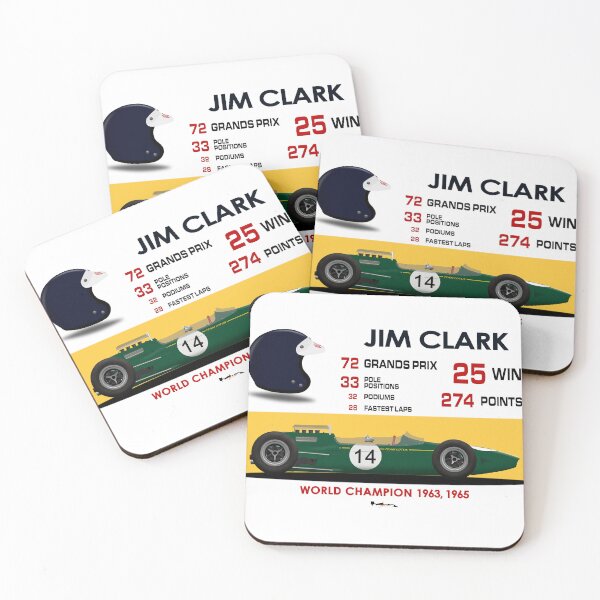 Item preview, Jim Clark, Lotus 33 Career Statistics designed and sold by JageOwen.