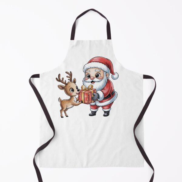 Item preview, Cute Santa and Reindeer Christmas Gift designed and sold by smilesupplyco..