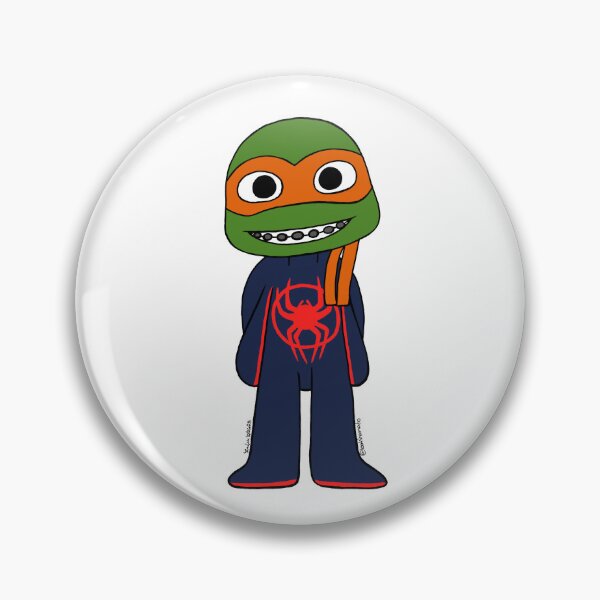 Item preview, TMNT Halloween: Spider Mike designed and sold by Leah'sArt&Stuff.
