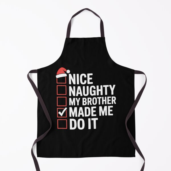 Item preview, Funny Naughty Nice Christmas Family Pajama designed and sold by DeadlockCrew.