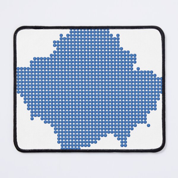 Item preview, Blue Rhinestone Kosovo designed and sold by TheIconSmith.