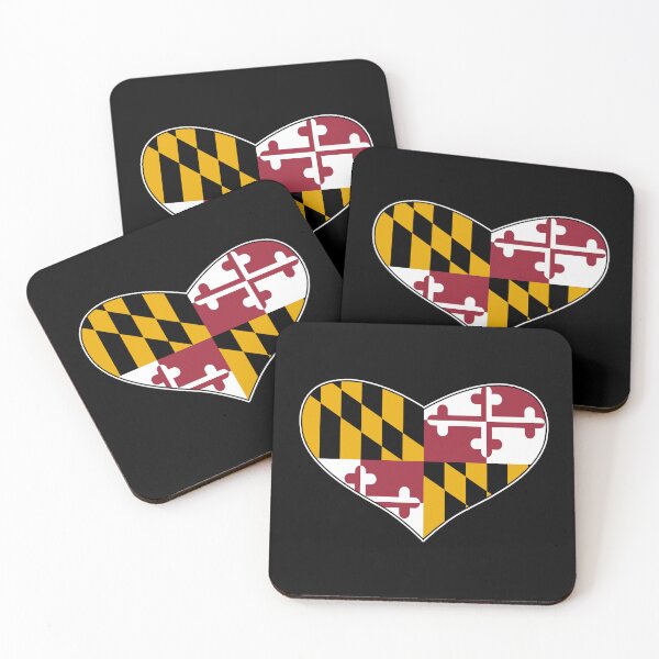 Item preview, Maryland Heart  designed and sold by wickedcartoons.