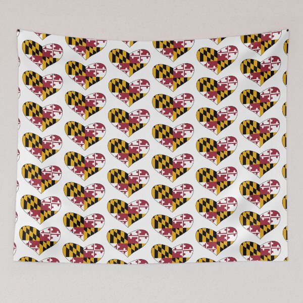 Item preview, Maryland Heart  designed and sold by wickedcartoons.