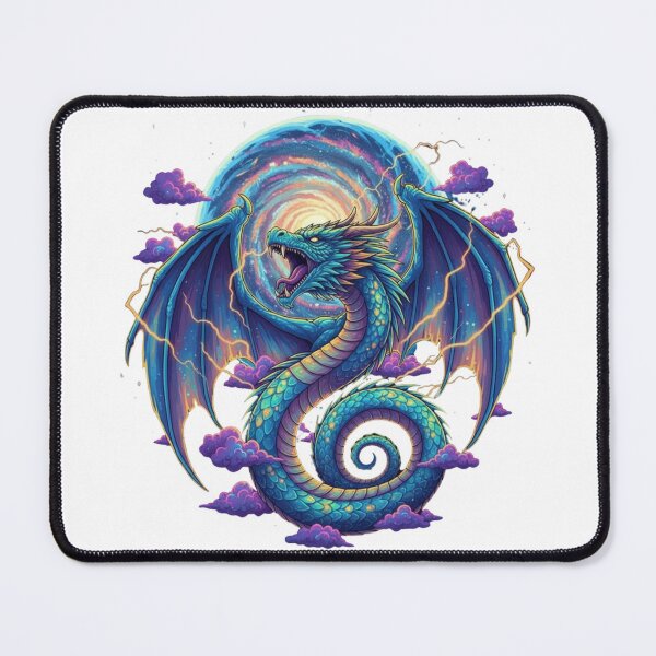 Item preview, Celestial Storm Dragon designed and sold by Kavya Art.