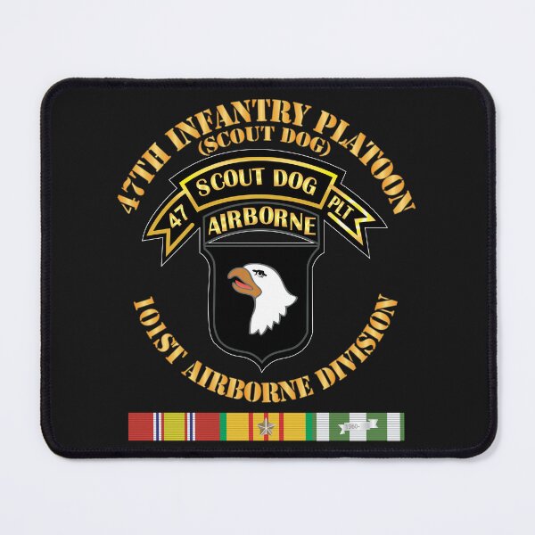 Item preview, Army - 47th Infantry Platoon - Scout Dog - w VN SVC X 300 designed and sold by Military Insignia Products.