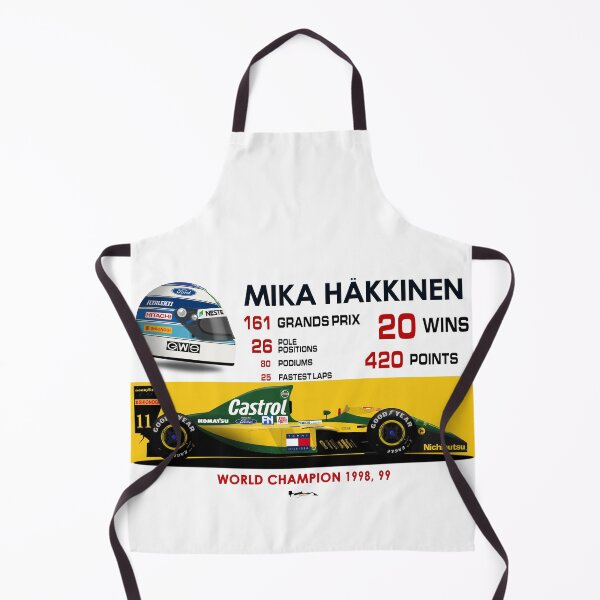 Item preview, Mika Hakkinen -  Career Statistics 1992 designed and sold by JageOwen.