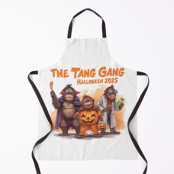Item preview, The Tang Gang PNG | Funny Orangutan Halloween Art | Cute Spooky Jungle Illustration designed and sold by Sidra Official Art.