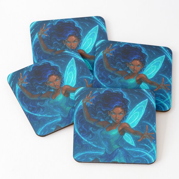 Item preview, Aisha – Fairy of Waves designed and sold by WitchPrint.