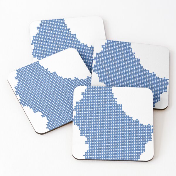 Item preview, Blue Rhinestone Luxembourg designed and sold by TheIconSmith.