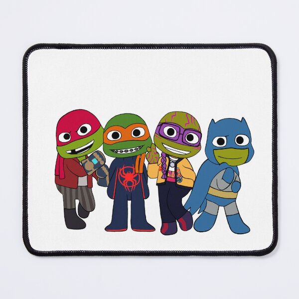 Item preview, TMNT Halloween: Mutant Mayhem Turtles designed and sold by Leah'sArt&Stuff.