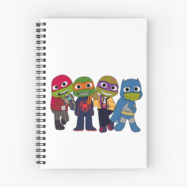 Item preview, TMNT Halloween: Mutant Mayhem Turtles designed and sold by Leah'sArt&Stuff.